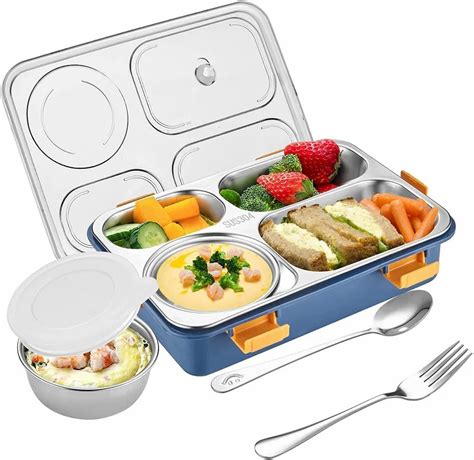 stainless steel bento box lunch box|leakproof stainless steel bento box.